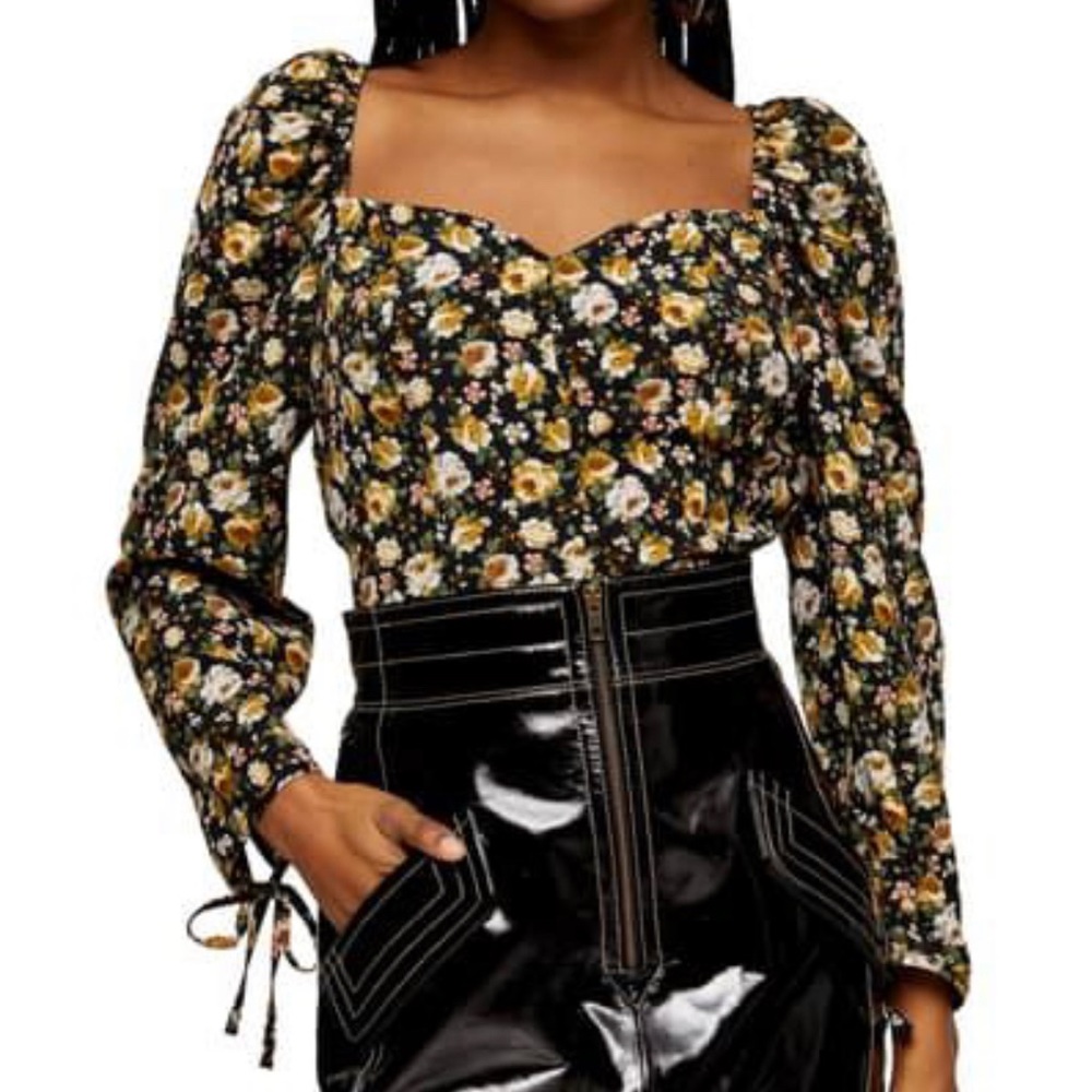 Top shop floral design dress